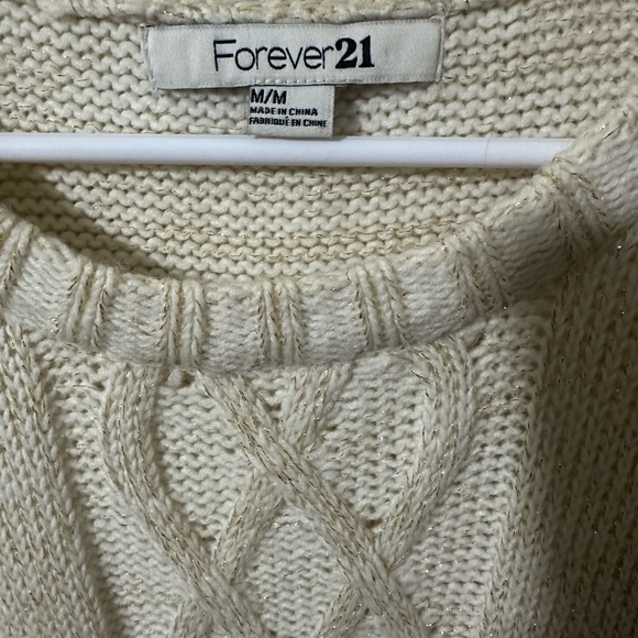 Forever 21 3/4 Sleeve Mini Sweater Dress - Picture 5 of 5